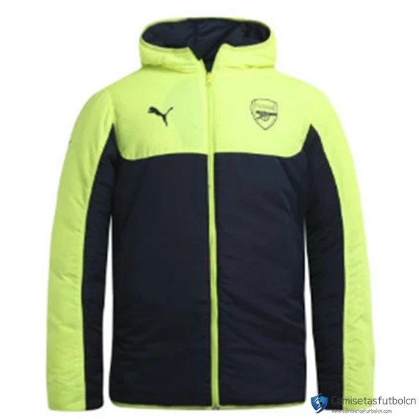 Chaqueta Arsenal 2017-18 Down Negro Verde